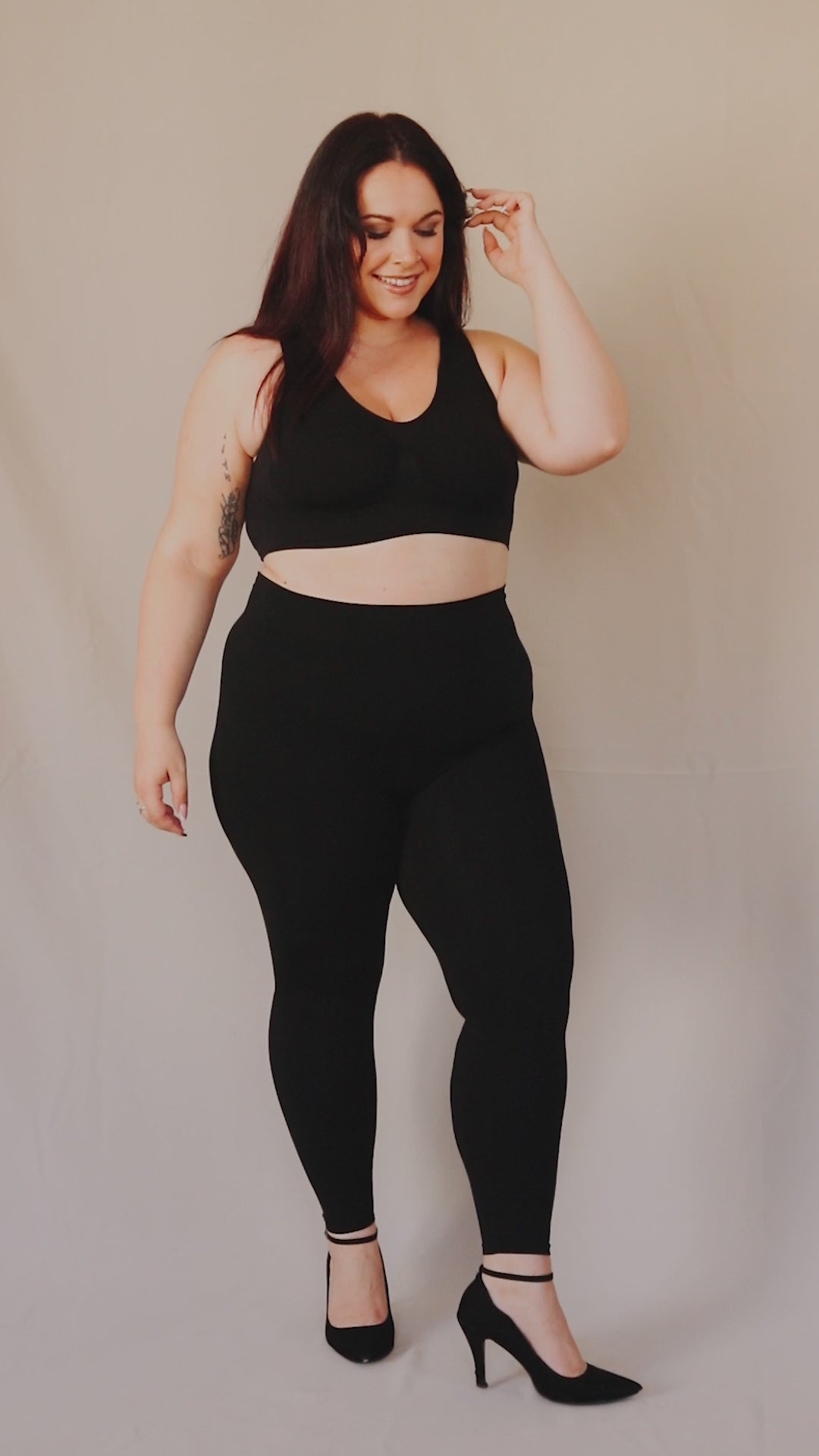 Pack de 3 leggins tallas grandes
