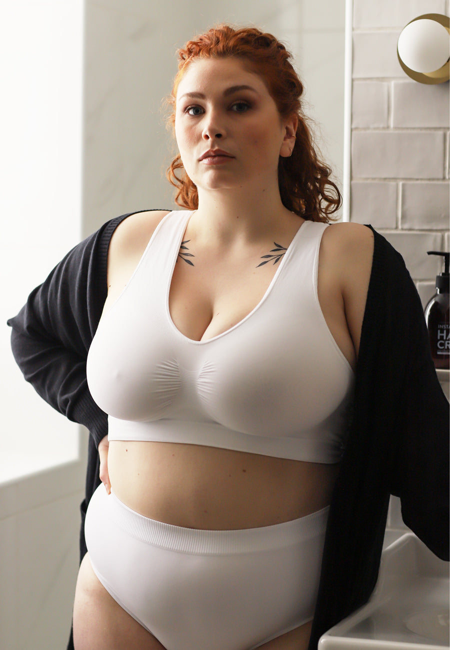 Bralette sin costuras de talla grande
