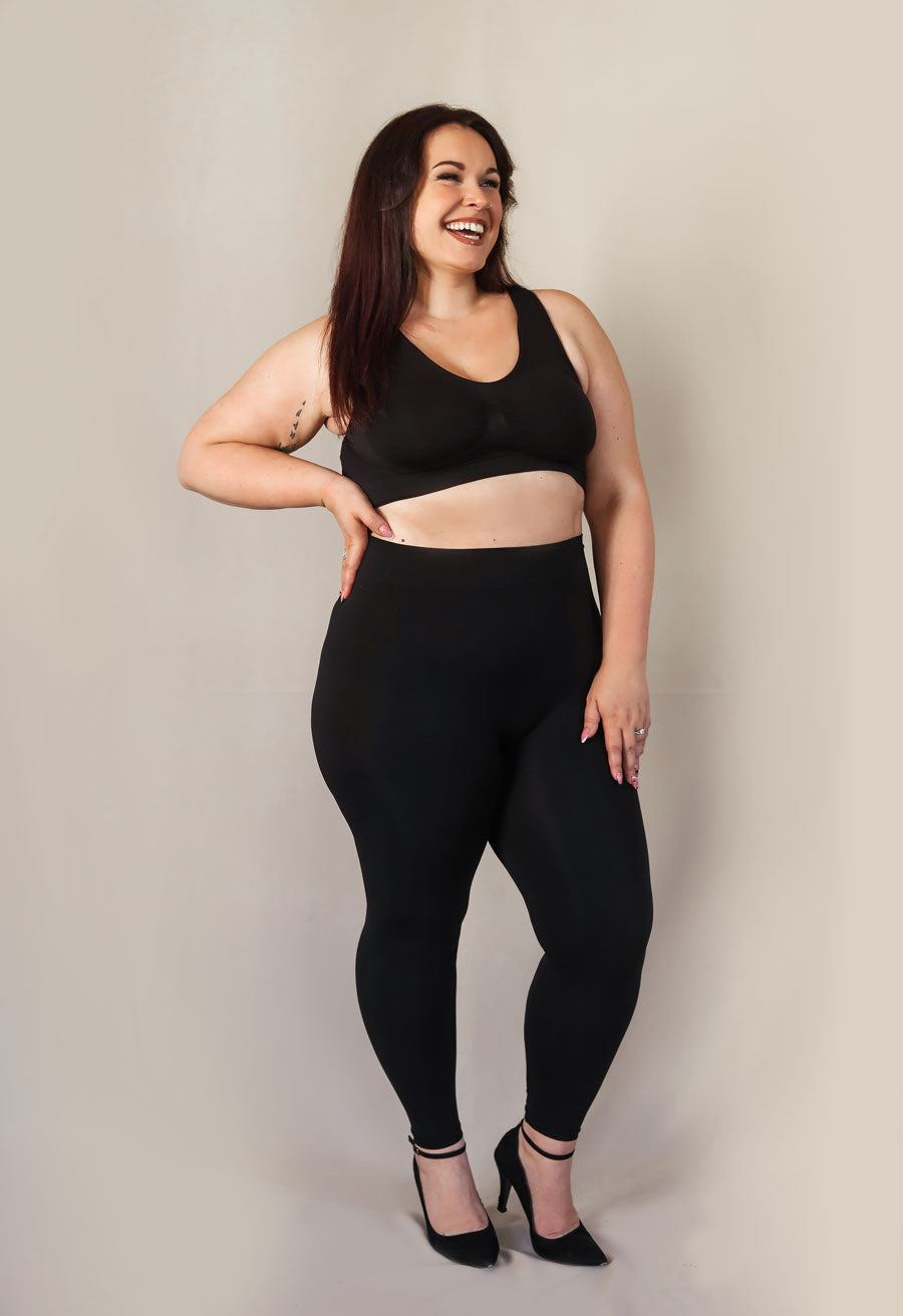 Leggings clásicos suaves de talla grande