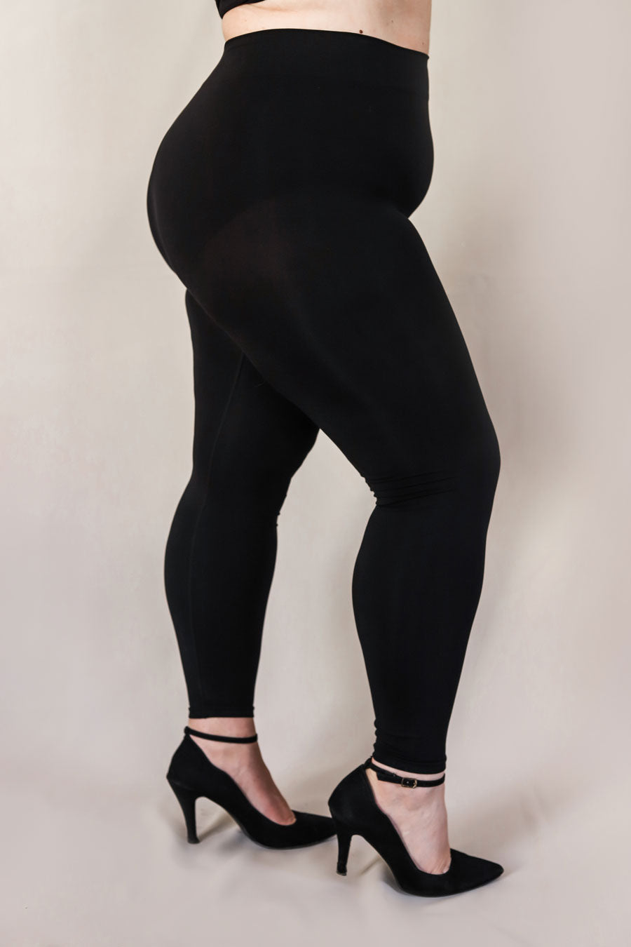 Leggings clásicos suaves de talla grande