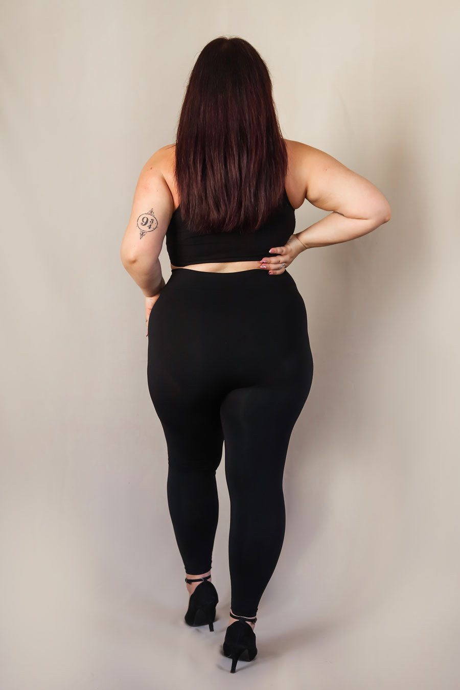 Leggings clásicos suaves de talla grande