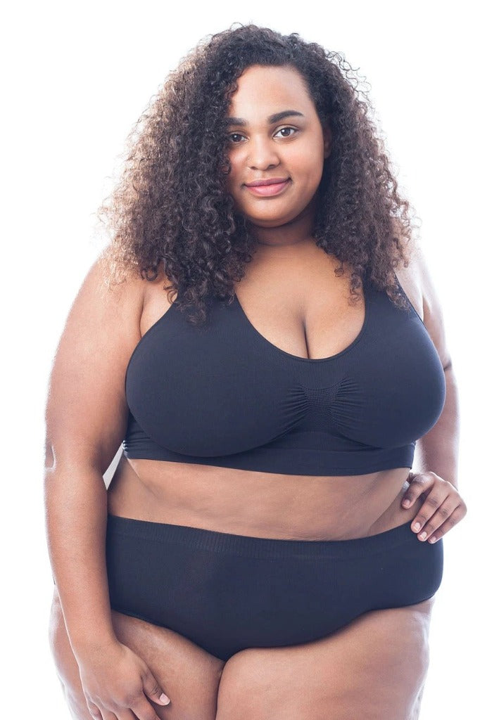 Bralette sin costuras de talla grande