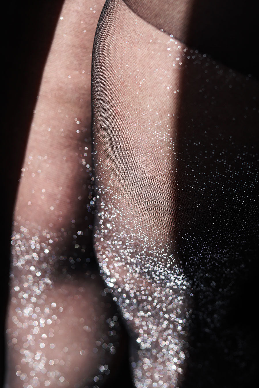 Medias de lentejuelas tallas grandes