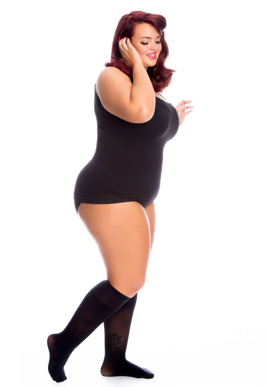 Pack calcetines extra anchos y medias hasta la rodilla