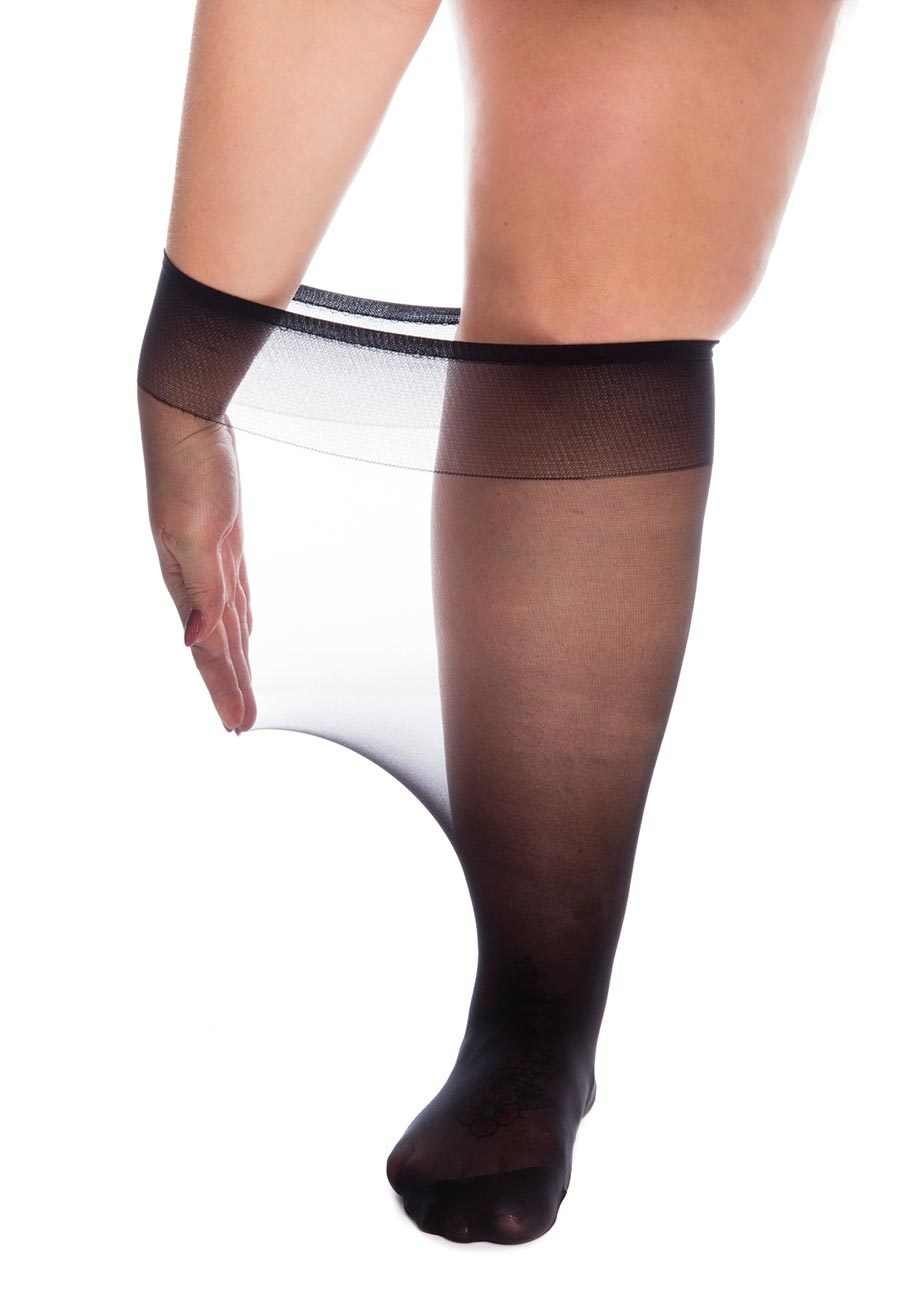 Pack calcetines extra anchos y medias hasta la rodilla