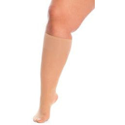 Medias hasta la rodilla extra anchas de 20 denier