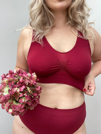Bralette sin costuras de talla grande
